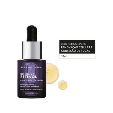 Esthederm Intensive Retinol Sérum Oil para Correção de Rugas Profundas 15ml