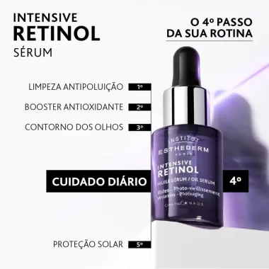 Esthederm Intensive Retinol Sérum Oil para Correção de Rugas Profundas 15ml