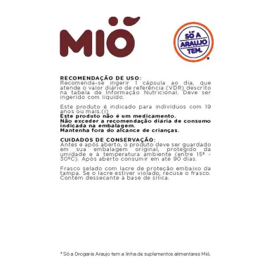 Polivitam&iacute;nico A-Z Mi&oacute; 60 C&aacute;psulas