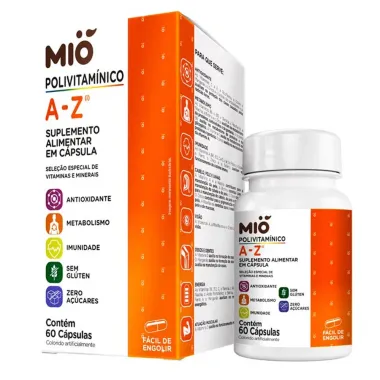 Polivitamínico A-Z Mió 60 Cápsulas