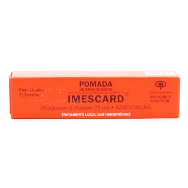 Pomada Imescard Erva de Bicho com 25g