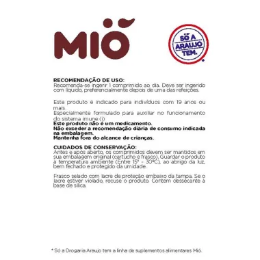 Triplo Imuno Mió 30 Comprimidos Revestidos