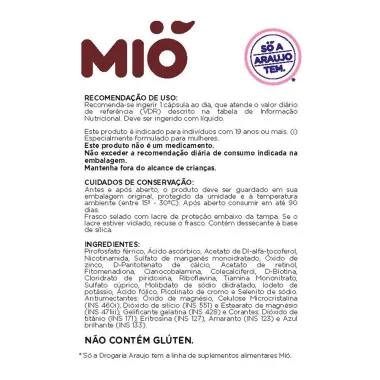 Polivitamínico Mulher Mió 60 Cápsulas