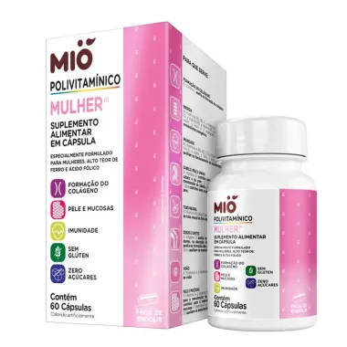 Polivitamínico Mulher Mió 60 Cápsulas