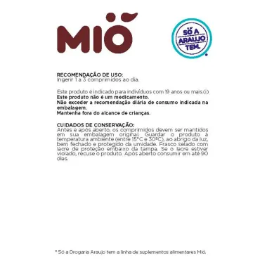 Cloreto de Magnésio P.A. Mió 60 Comprimidos