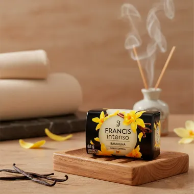Sabonete em Barra Francis Intenso Baunilha 85g