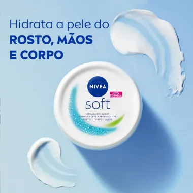 Creme Hidratante Nivea Soft 97g