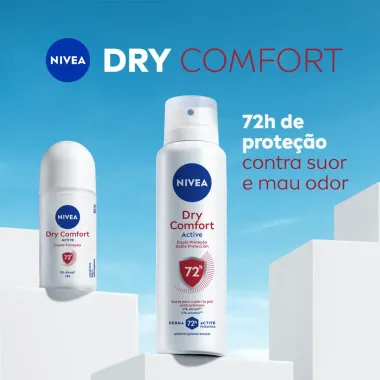 Desodorante Antitranspirante Nivea Roll On Dry Comfort 50ml