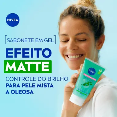 Sabonete em Gel Facial Nivea Controle do Brilho 145g