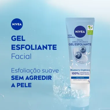 Gel Esfoliante Facial Nivea Refrescante 75g