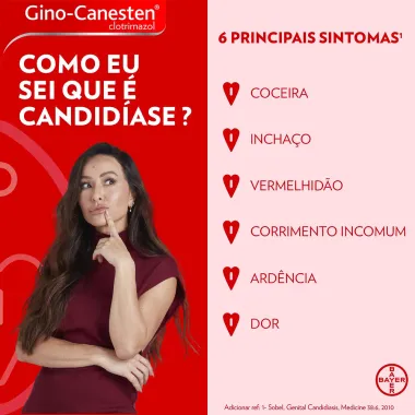 Gino-Canesten 3 Creme Vaginal com 20g + 3 Aplicadores