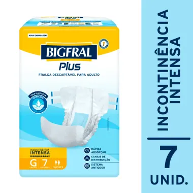 Fralda Geriátrica Bigfral Regular Plus