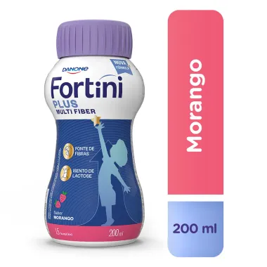 Fortini Multi Fiber Sabor Morango 200ml