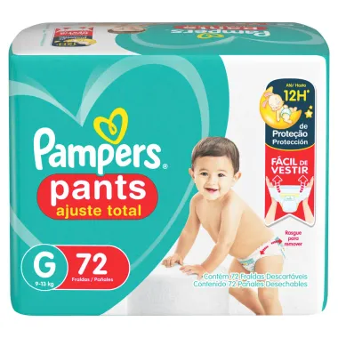 Fralda Pampers Pants Ajuste