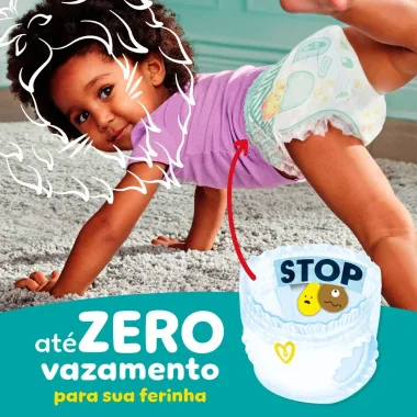 Fralda Pampers Pants Ajuste Total Tamanho XG com 66 Unidades