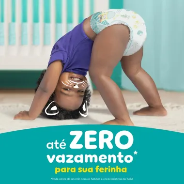 Fralda Pampers Pants Ajuste Total Tamanho XXG com 60 Unidades