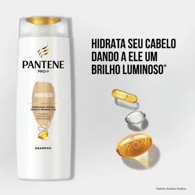 Shampoo Pantene Hidratação 350ml + Condicionador 175ml