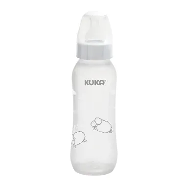 Mamadeira Kuka Natural Bico Universal Branca 250ml