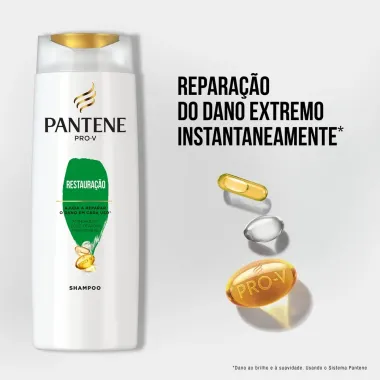 Kit Shampoo Pantene Restaura&ccedil;&atilde;o 350ml + Condicionador 175ml