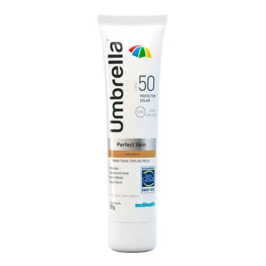 Protetor Solar Umbrella Perfect Skin FPS 50 Tom Médio 50g
