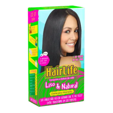 Alisante Hair Life Liso e Natural Kit