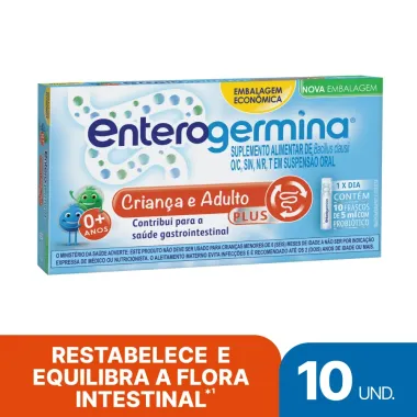 ENTEROGERMINA PLUS C/10 FLAC