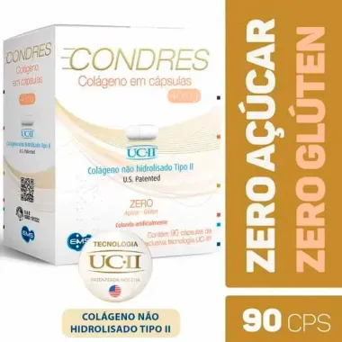 Colágeno Condres 40mg 90 Cápsulas