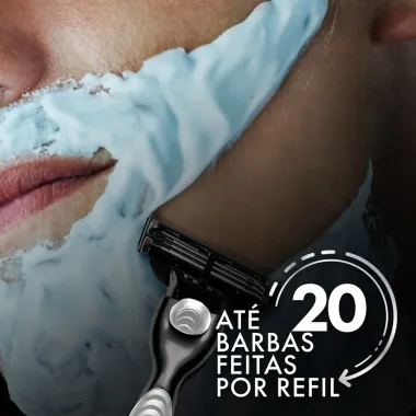 Carga para Aparelho de Barbear Gillette Mach3 2 Unidades