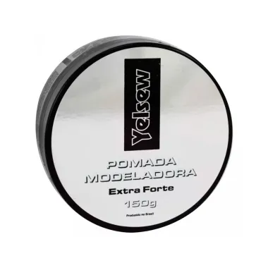 Pomada Modeladora Yelsew Extra Forte Black 150g