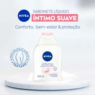 Sabonete L&iacute;quido &Iacute;ntimo Nivea Suave Camomila 2 Unidades 250ml cada