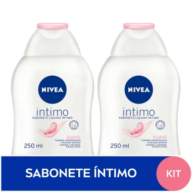 Sabonete L&iacute;quido &Iacute;ntimo Nivea Suave Camomila 2 Unidades 250ml cada