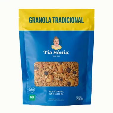 Granola Tia S&ocirc;nia Tradicional 200g