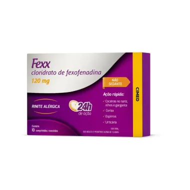 Anti Alergico Fexx 120mg  com 10 Comprimido Revestido