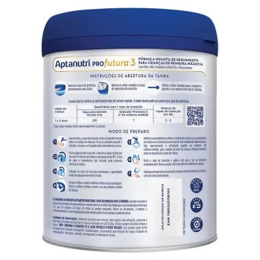 Aptanutri Profutura 3 Primeira Inf&acirc;ncia de 1 a 3 Anos  800g