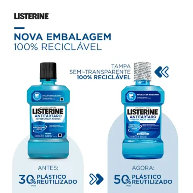 Antisséptico Bucal Listerine Tartar Control 250ml