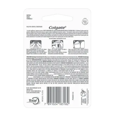 Fita Dental Colgate Total Encerada 25m