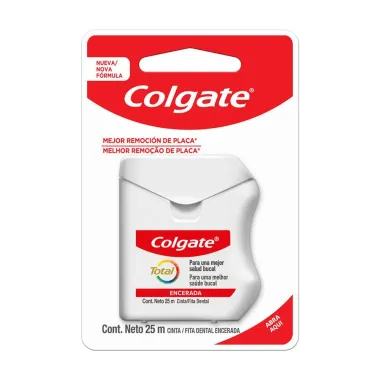Fita Dental Colgate Total Encerada 25m