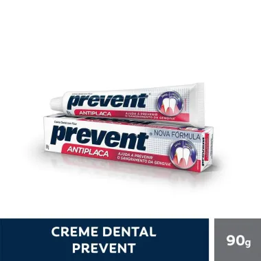 Creme Dental Prevent Antiplaca com 90g