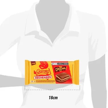 Chocolate Garoto Crocante 90g