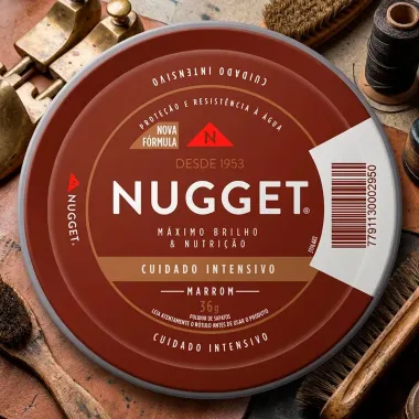 Nugget Graxa em Pasta Cuidado Instant&acirc;neo Marron Lata 36g