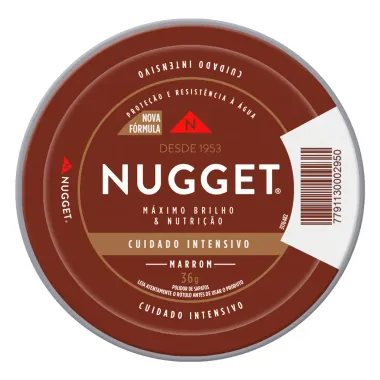 Nugget Graxa em Pasta Cuidado Instant&acirc;neo Marron Lata 36g