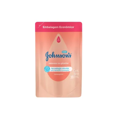 Sabonete Líquido de Glicerina Johnson's Baby Refil 380ml