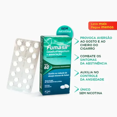 Fumasil 300mg com 60 Comprimidos