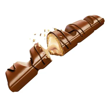 Chocolate Kinder Bueno Wafer com Recheio de Leite e Avelãs 43g com 2 Unidades de 21,5g Cada