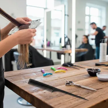 Pente de Cabelo Zalike Cabo Fino 101 Cores Sortidas 1 Unidade