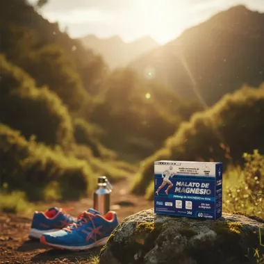 Magnésio de Malato 900mg Health Labs 60 Cápsulas