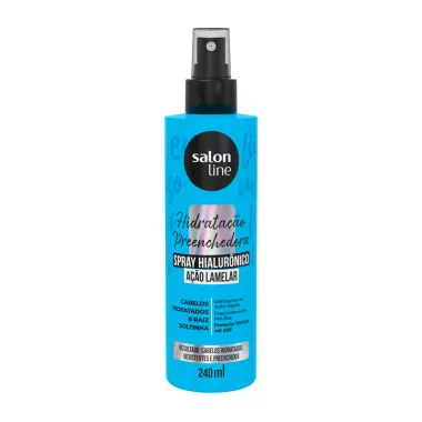 Spray Hialur&ocirc;nico Defrizante Salon Line Hidrata&ccedil;&atilde;o Preenchedora A&ccedil;&atilde;o Lamelar 240ml