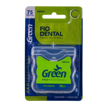 Fio Dental Green Menta 75m com 1 Unidade