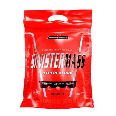 Sinister Mass Hypercaloric Integralmédica Sabor Baunilha 3Kg