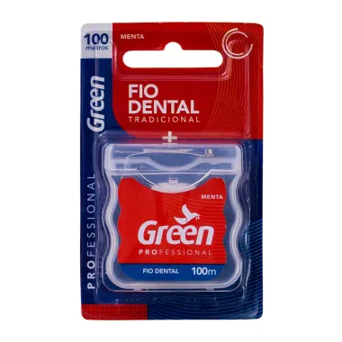 Fio Dental Green Menta 100m com 1 Unidade
